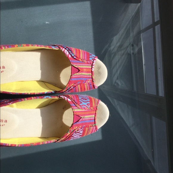 Sonoma women's high heel wedge boho 8.5 - Picture 4 of 10